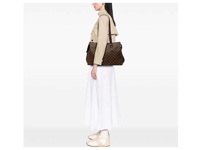 Louis Vuitton Brown Damier Ebene Chelsea - vista 8