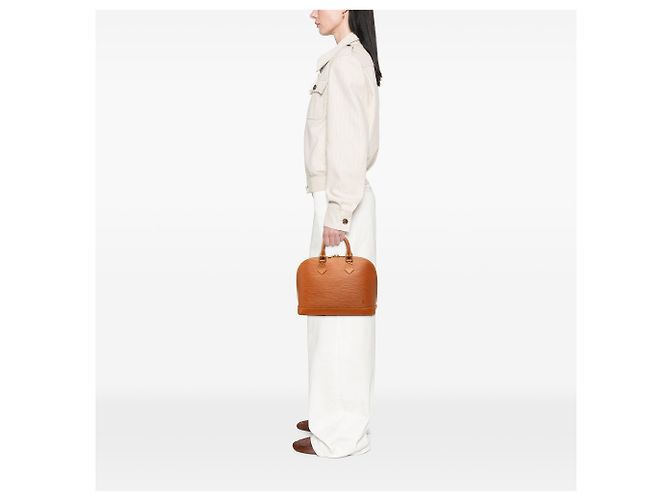 Louis Vuitton Brown Epi Alma PM - vista 9