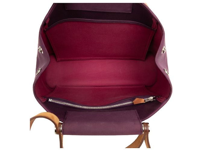 Hermès Purple Toile Cabag 32 - Ansicht 4