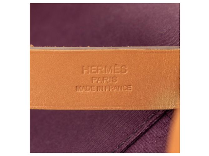 Hermès Purple Toile Cabag 32 - Ansicht 5