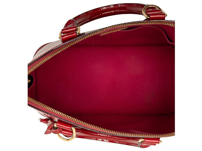 Louis Vuitton Red Monogram Vernis Alma PM - vista 4