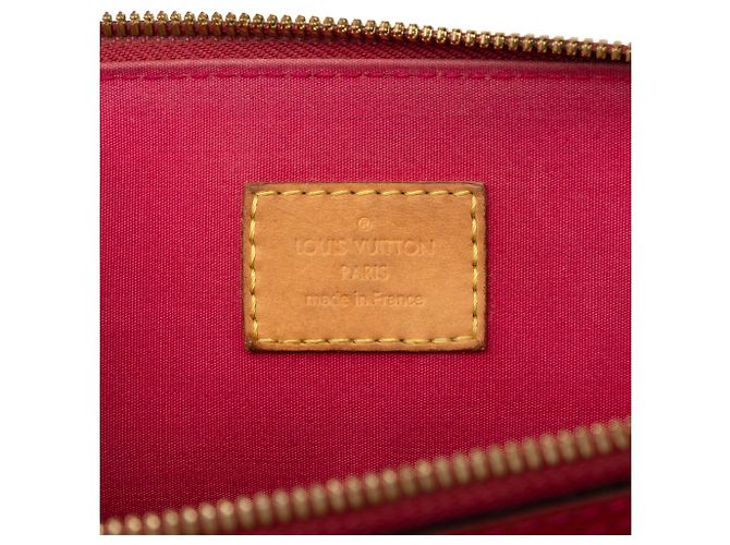 Louis Vuitton Red Monogram Vernis Alma PM - vista 5