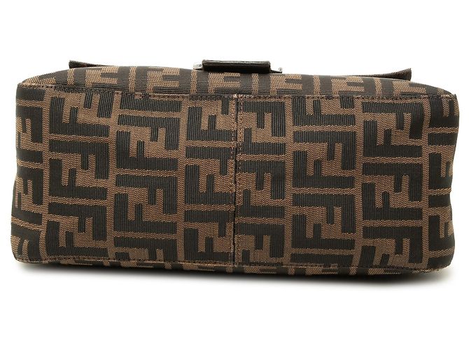 Fendi Brown Zucca Canvas Mamma Forever - vista 3