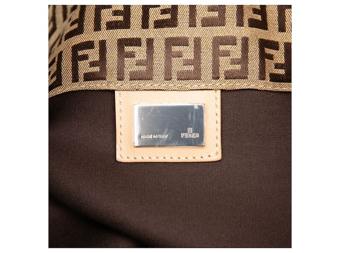 Fendi Beige Zucchino Canvas Tote - Ansicht 5