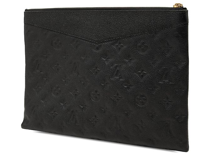 Pouch Daily Louis Vuitton Monogram Empreinte Nero - vista 2