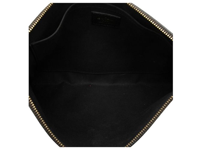Pouch Daily Louis Vuitton Monogram Empreinte Nero - vista 4