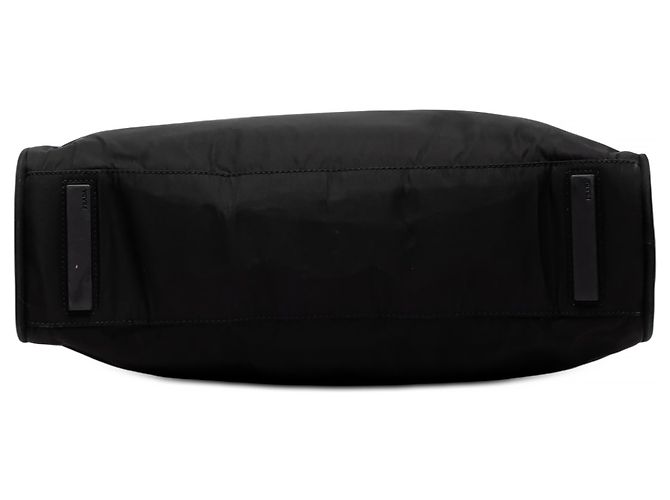 Borsa Tote Prada in Tessuto Nero - vista 3