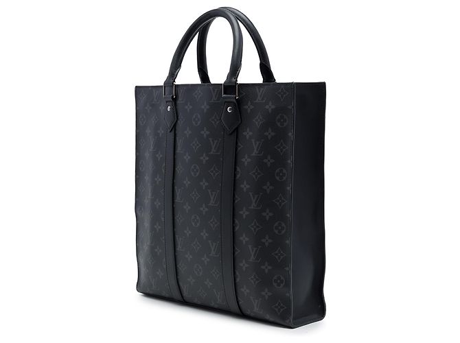 Louis Vuitton Black Monogram Eclipse Sac Plat - vista 2