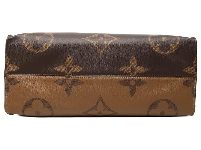 Louis Vuitton Brown Monogram Reverse Giant OnTheGo GM - vista 3
