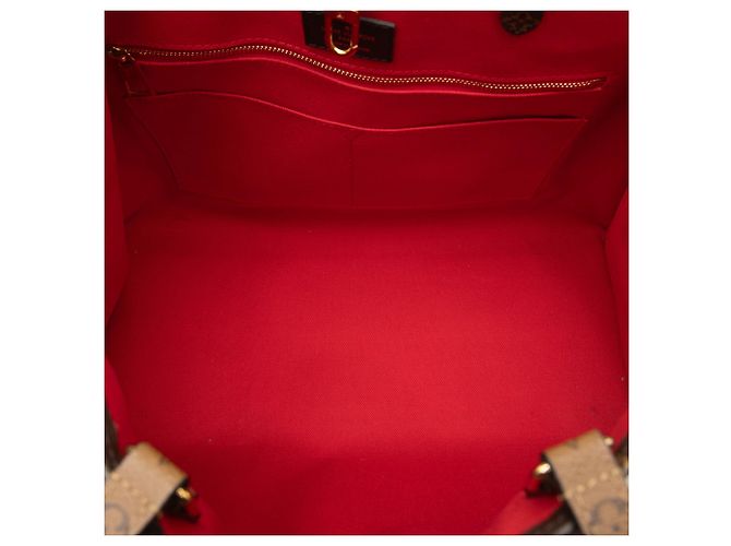 Louis Vuitton Brown Monogram Reverse Giant OnTheGo GM - vista 4