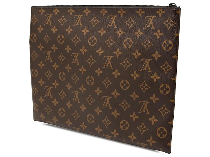 Louis Vuitton Brown Monogram Solar Ray A4 Pochette - vista 2