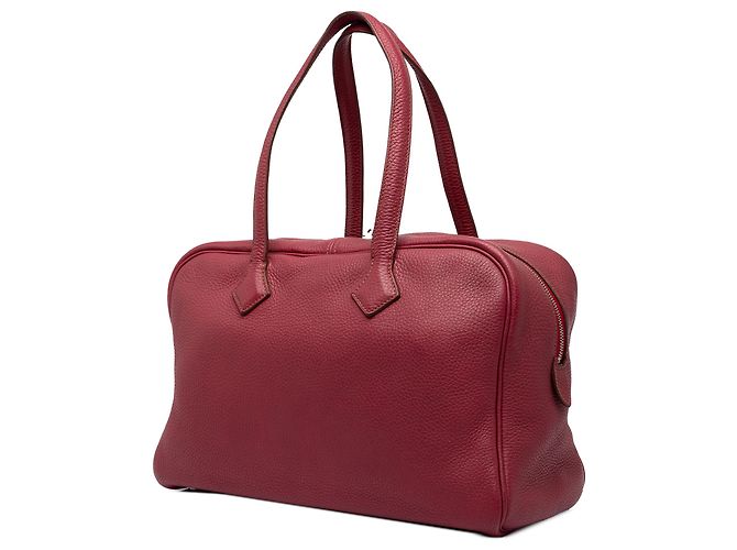 Hermès Red Clemence Victoria II 35 - vista 2