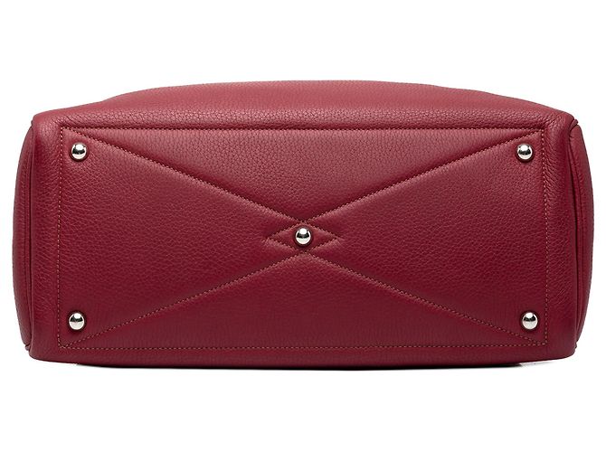 Hermès Red Clemence Victoria II 35 - vista 3