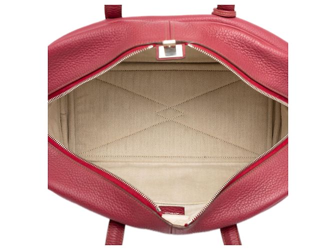 Hermès Red Clemence Victoria II 35 - vista 4