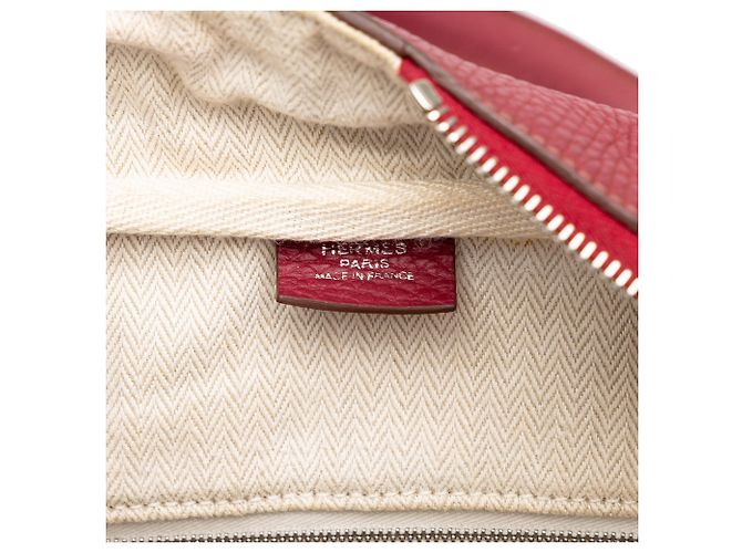 Hermès Red Clemence Victoria II 35 - vista 5