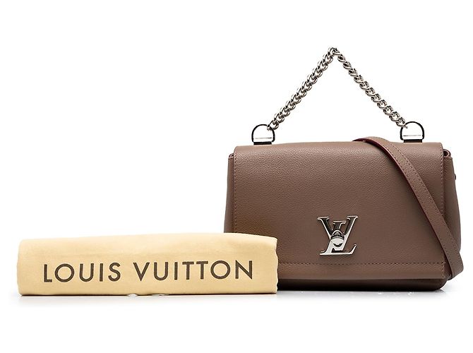 Louis Vuitton Lockme II BB em couro castanho - vista 10