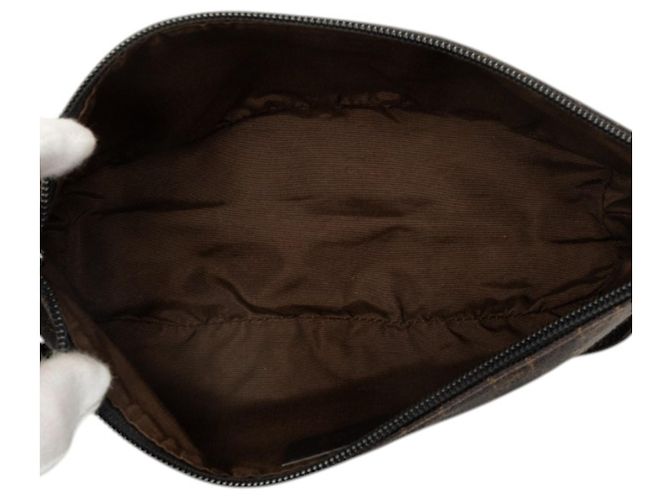 Gucci Brown GG Denim Boat - vista 4
