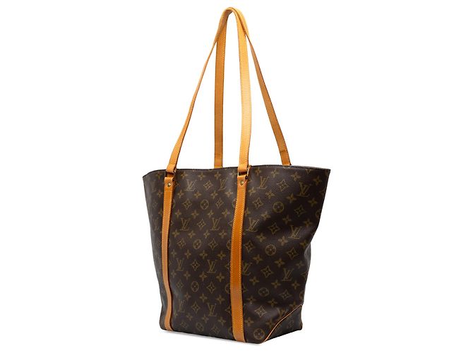 Louis Vuitton Brown Monogram Sac Shopping - vista 2