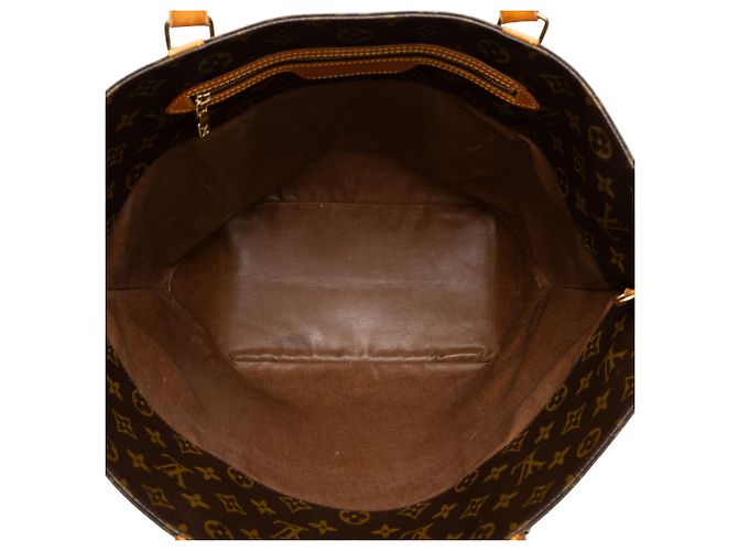 Louis Vuitton Brown Monogram Sac Shopping - vista 4