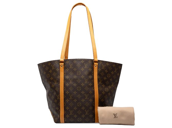 Louis Vuitton Brown Monogram Sac Shopping - vista 7
