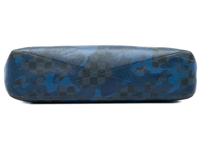 Borsa a tracolla Louis Vuitton Black Damier Cobalt Camouflage Hunter - vista 3