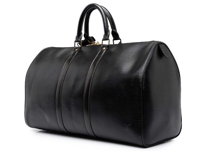 Louis Vuitton Black Epi Keepall 45 - vista 2