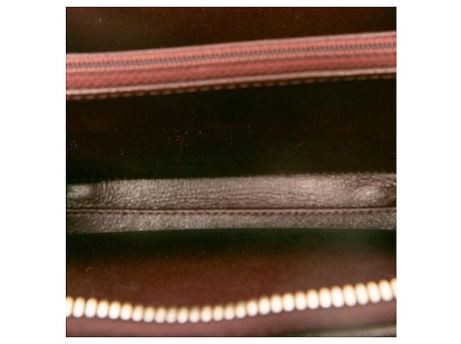 Chanel Vanity Case Medium Iridescent Caviar CC Filigree Rosso - vista 4