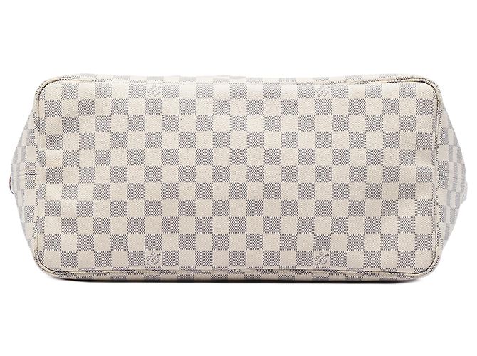 Louis Vuitton White Damier Azur Neverfull GM - vista 3