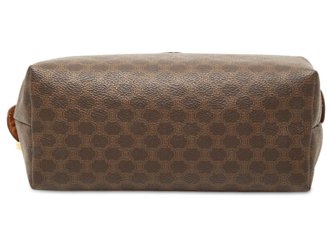 Céline Clutch Celine Brown Macadam Coated Canvas - vista 3