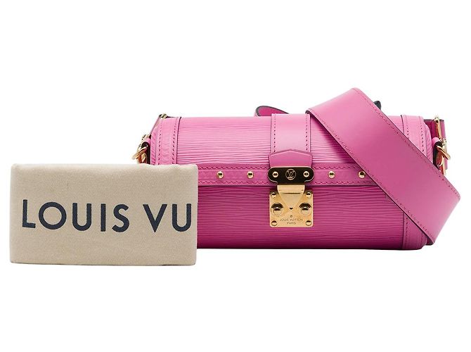 Louis Vuitton Pink Epi Papillon Trunk - vista 7