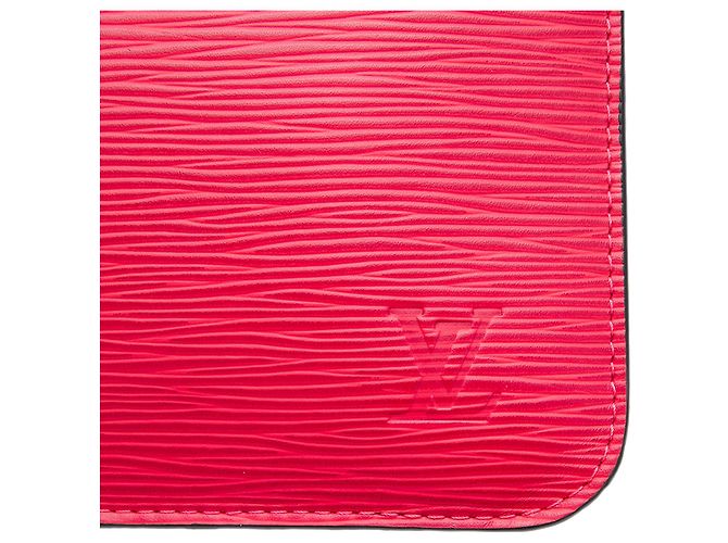 Pouch Louis Vuitton Red Epi Neverfull - vista 5