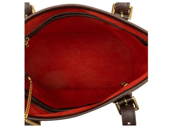 Louis Vuitton Brown Damier Ebene Marais - vista 4