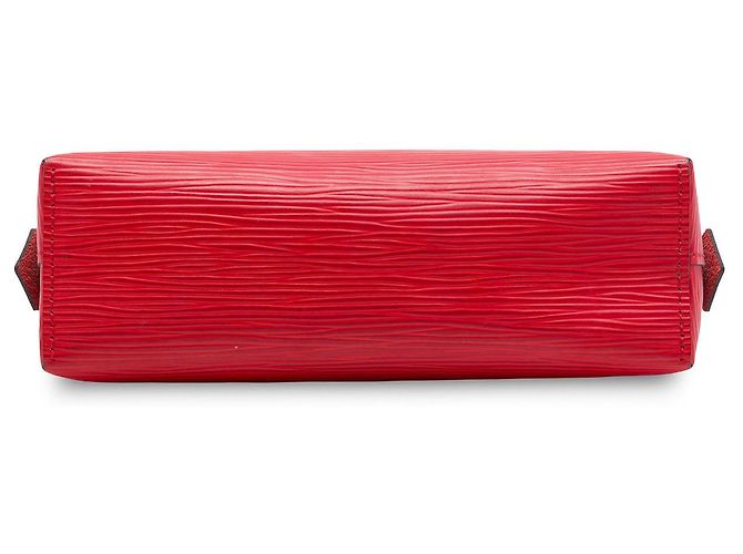 Necessaire Louis Vuitton Red Epi - vista 3