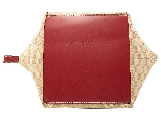 Gucci Beige GG Canvas Web Tote - Ansicht 3