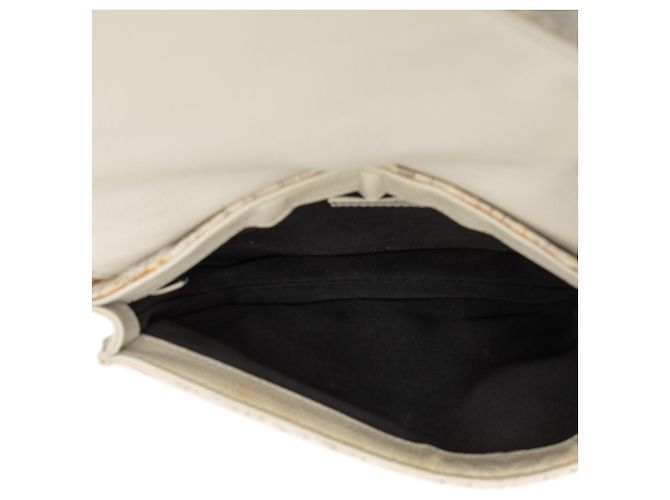 Borsa Messenger Saddle Dior in tela Oblique marrone - vista 4