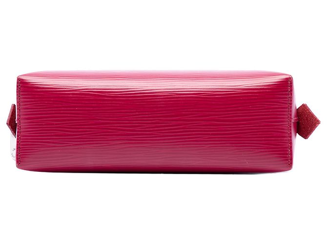 Beauty case Louis Vuitton Red Epi - vista 3