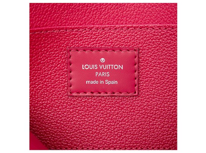 Beauty case Louis Vuitton Red Epi - vista 5