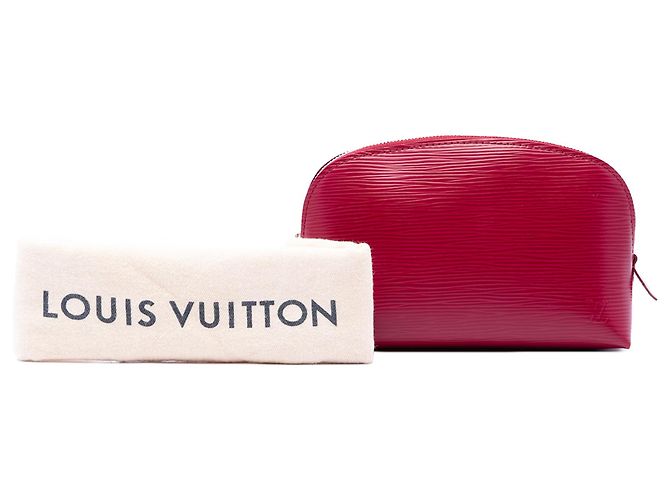 Beauty case Louis Vuitton Red Epi - vista 7