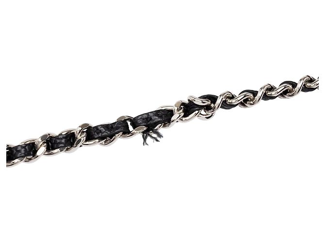 Chanel Black CC Quilted Caviar Wallet on Chain - vista 6