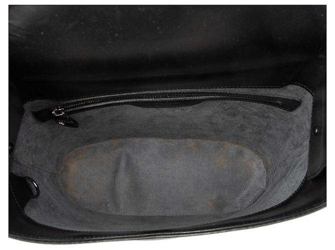 Louis Vuitton Black Epi Sac Verseau - vista 4