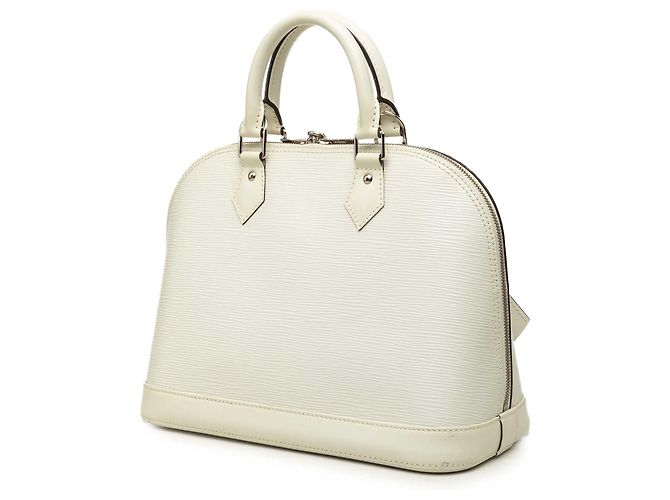 Louis Vuitton White Epi Alma PM - vista 2