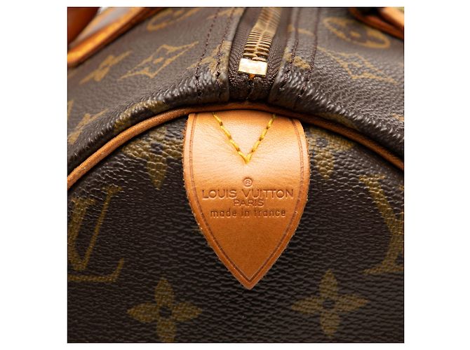 Louis Vuitton Brown Monogram Speedy 30 - vista 4