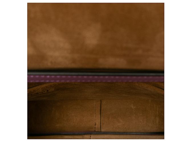 Borsa Gate Dual Mini in vitello morbido viola LOEWE - vista 4