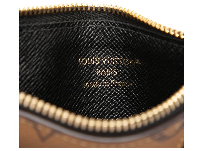 Tarjetero Louis Vuitton Brown Monogram Reverse Romy - vista 5
