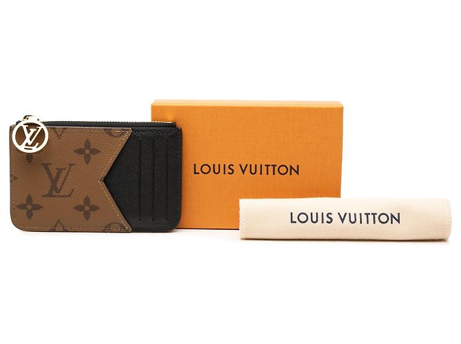 Tarjetero Louis Vuitton Brown Monogram Reverse Romy - vista 7