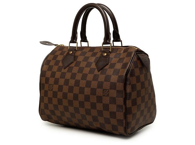 Louis Vuitton Brown Damier Ebene Speedy 25 - vista 2
