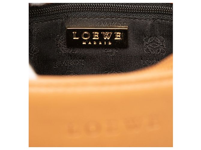 Borsa a tracolla LOEWE in pelle marrone - vista 5