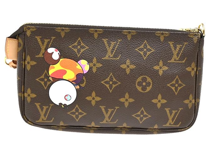 Louis Vuitton Pochette Accessoires Limited Edition Monogram Murakami Panda - vista 2