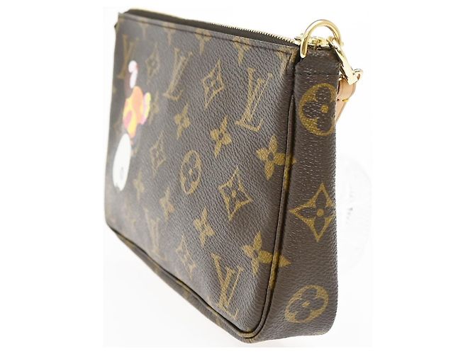 Louis Vuitton Pochette Accessoires Limited Edition Monogram Murakami Panda - vista 4
