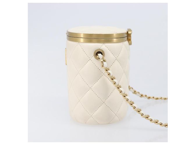 Chanel Crown Box Vanity Quilted Lambskin Small - vista 4